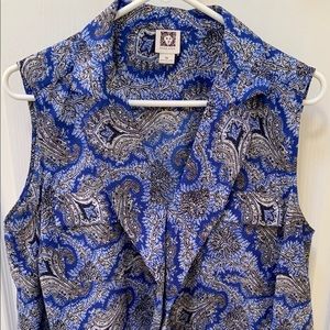 Anne Klein 1 X Sleeveless Top